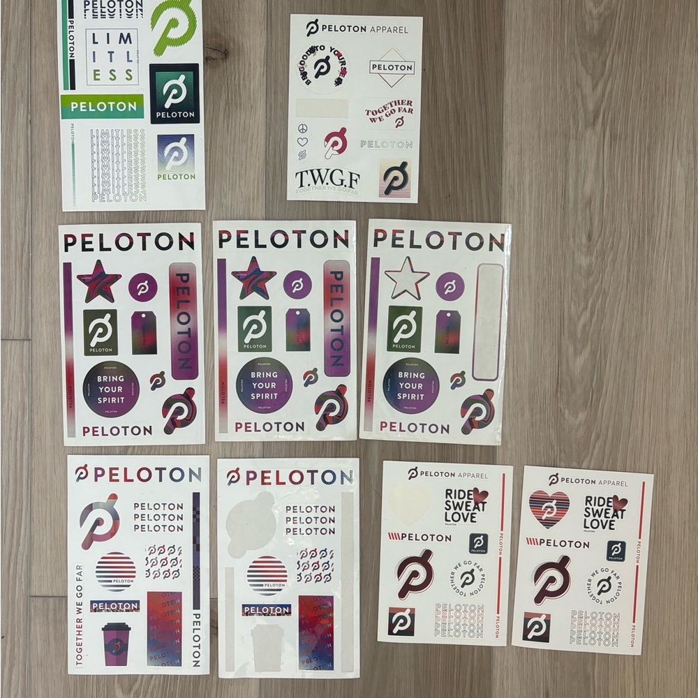 OG Peloton Multicolor Sticker Collection
